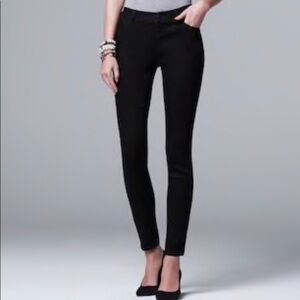 Simply vera Wang mid rise skinny Jeggings